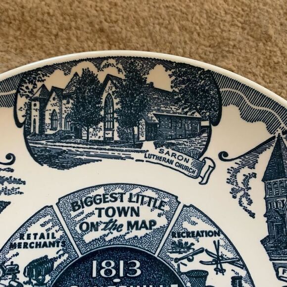 Youngsville Pennsylvania Sesquicentennial 1813-1963 Souvenir Plate - Picture 3 of 11